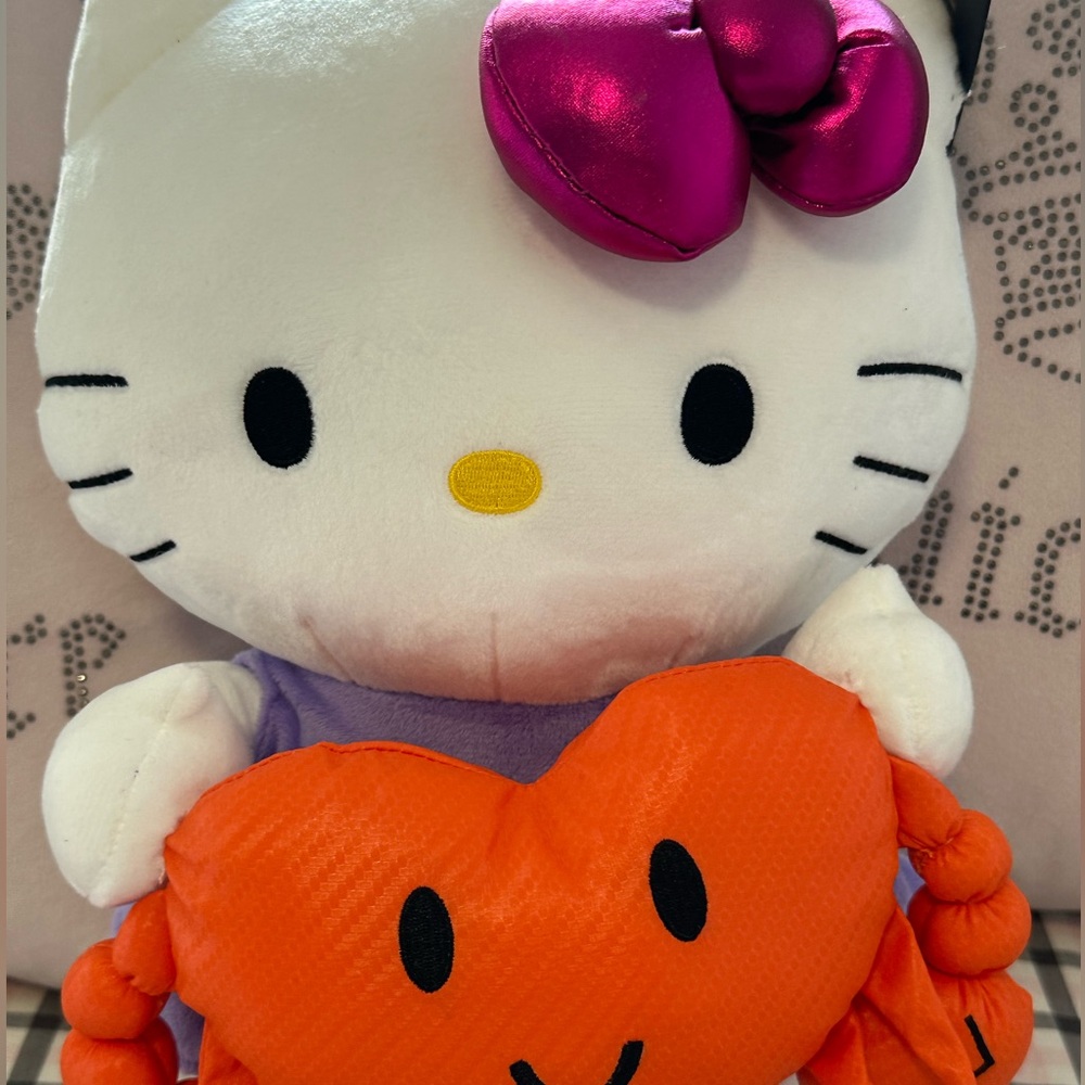 Zodiac Cancer Hello Kitty Plush, 15 inches tall.
